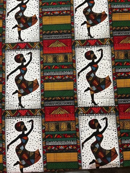 Artisan Cut African Fabric Panels for Home Decor