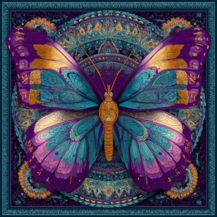Majestic Butterfly Panel