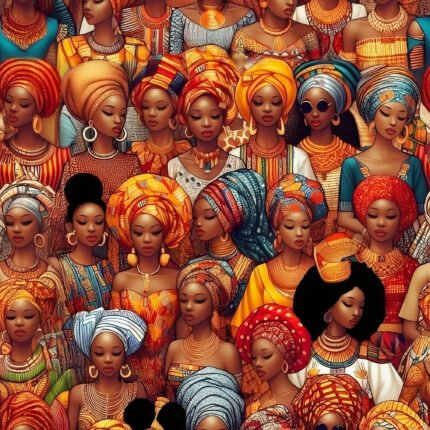 African Queens Fabric