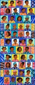 Children of the Motherland — 100% Cotton Fabric Panel